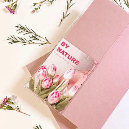 《BY NATURE》 Undated | Schedule book Vol 1. (in old rose)