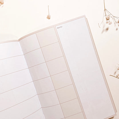 《BY NATURE》 Undated | Schedule book Vol 3. (in camel)