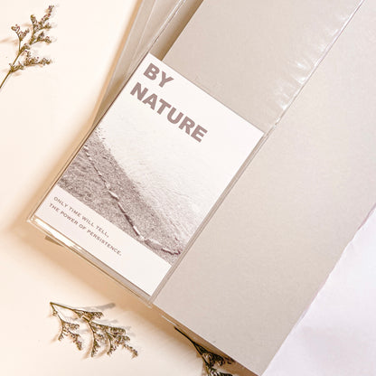 BY NATURE - Undated Schedule book Vol 2. (in cobblestone)
