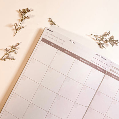 BY NATURE - Undated Schedule book Vol 2. (in cobblestone)