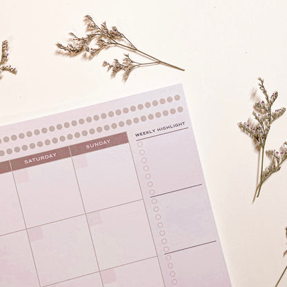 BY NATURE - Undated Schedule book Vol 2. (in cobblestone)