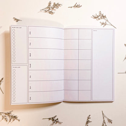 BY NATURE - Undated Schedule book Vol 2. (in cobblestone)