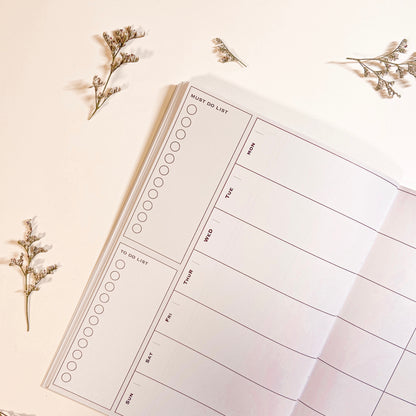 BY NATURE - Undated Schedule book Vol 2. (in cobblestone)