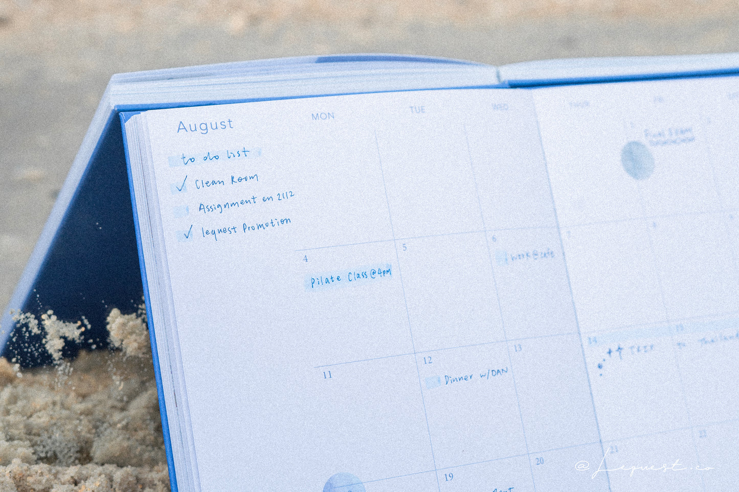 《OCEAN BLUES》 - 2025 Schedule book / Journal